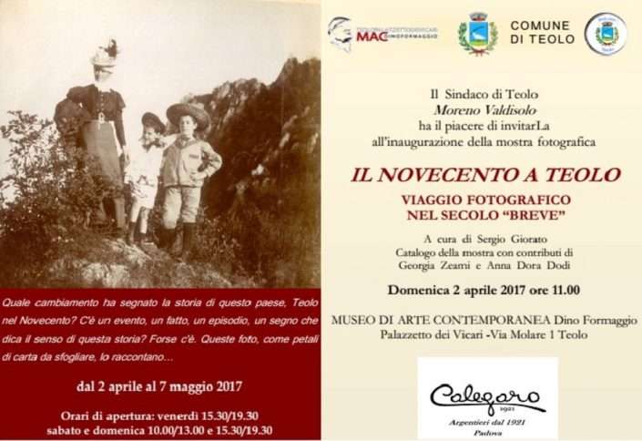 Il Novecento a Teolo Viaggio Fotografico nel secolo breve